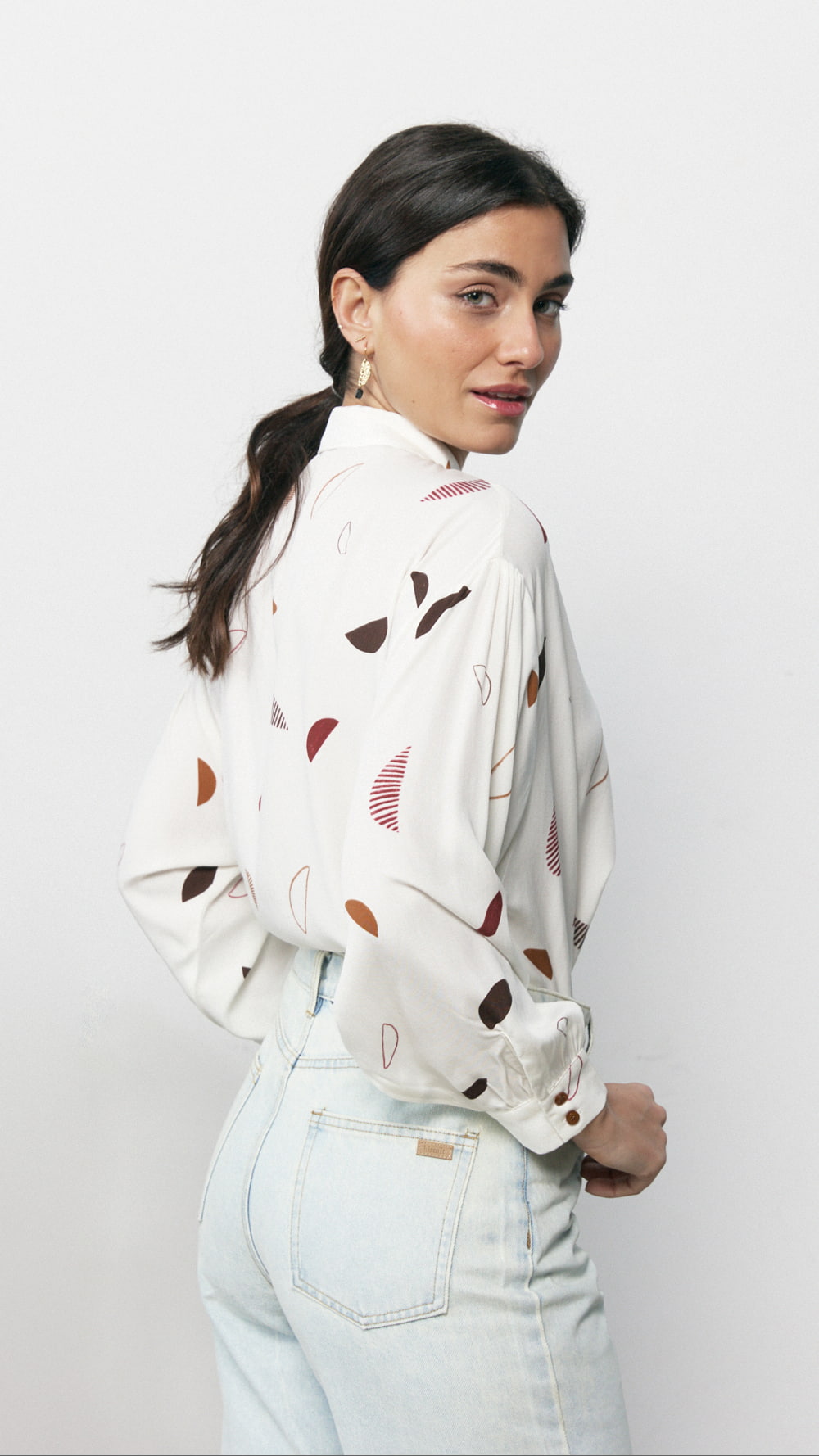 Camisa Adele Tangerine