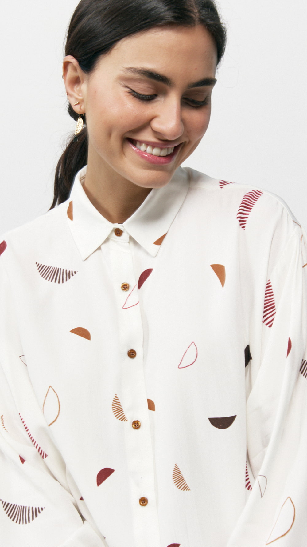 Camisa Adele Tangerine