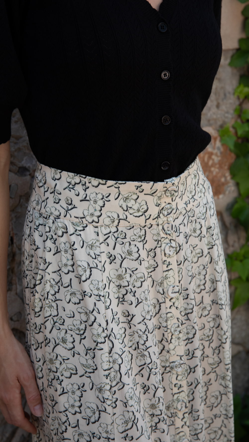 Falda Joinet Crema