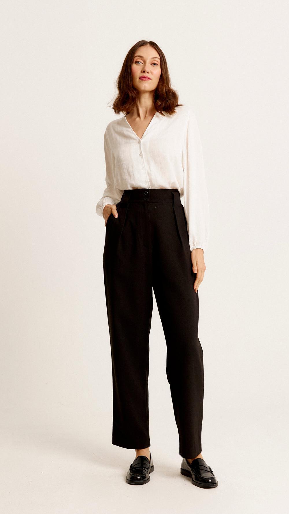 Aline - Pantalon - biscuit