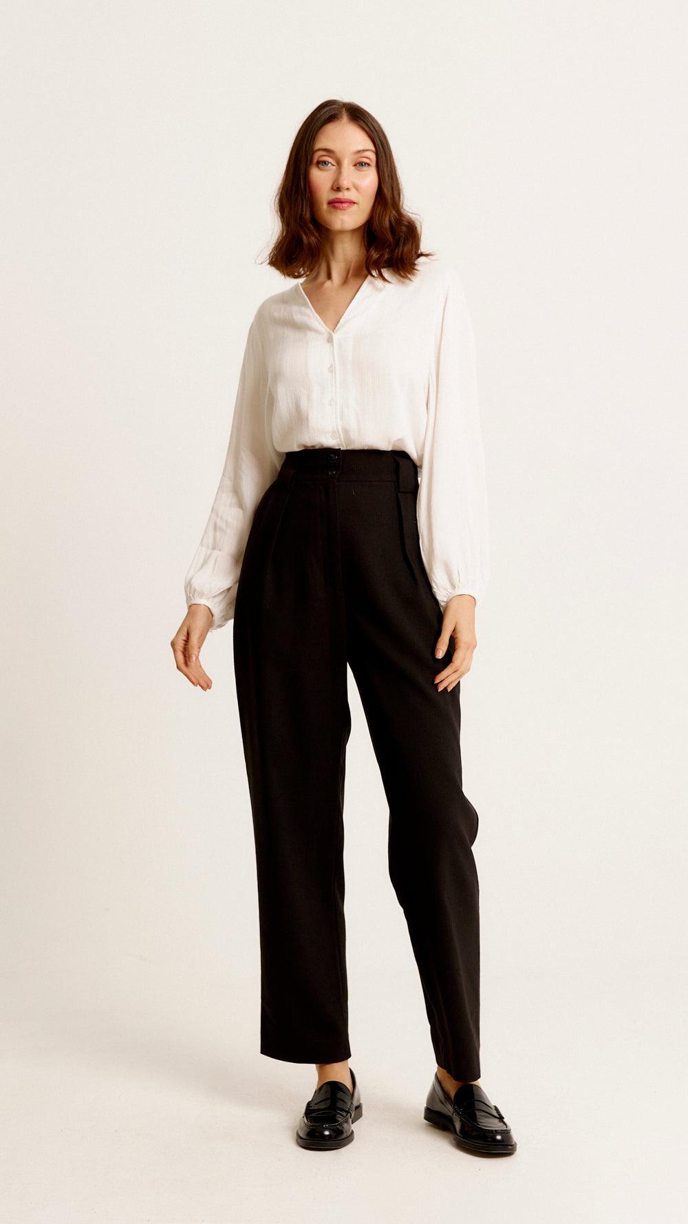 Aline - Pantalon - biscuit