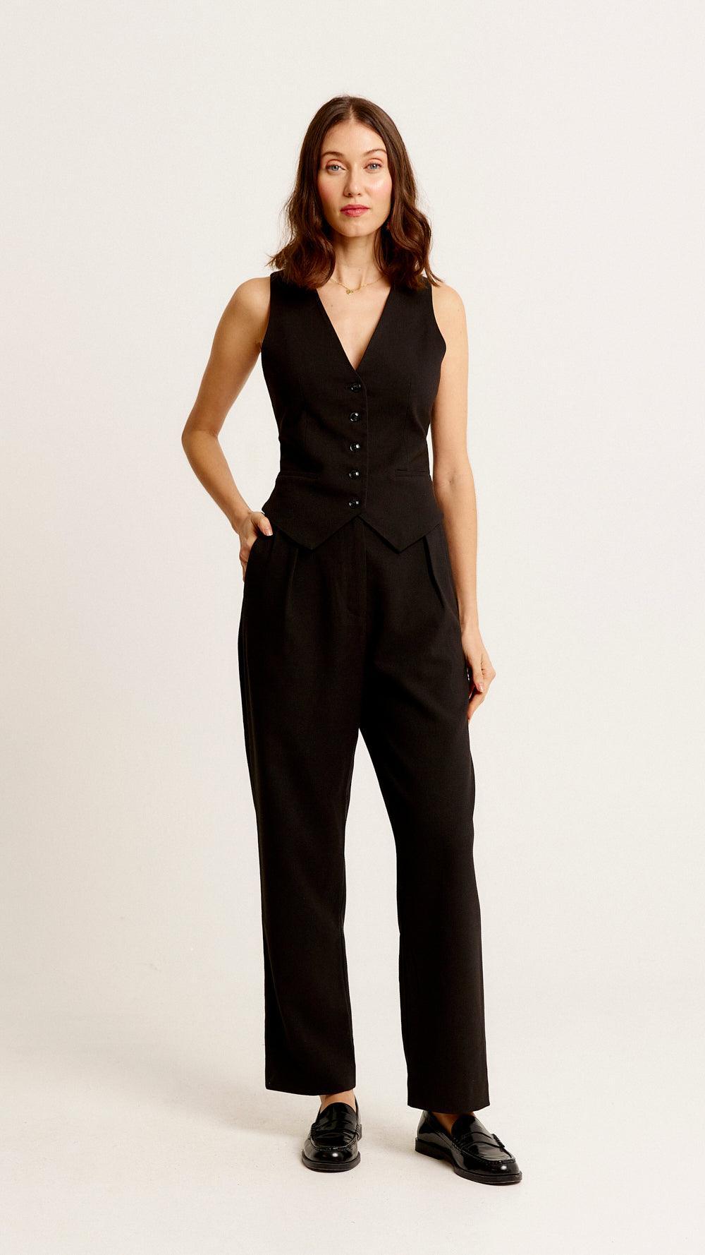 Aline - Pantalon - biscuit