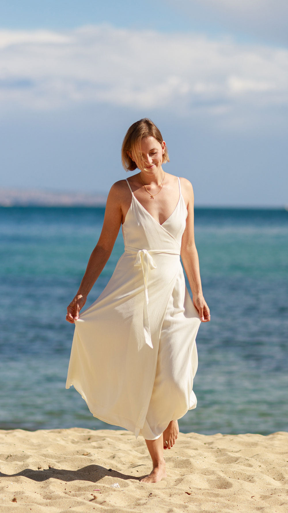 Vestido Annie Crema