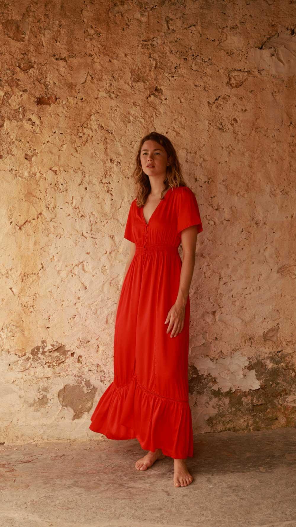 Blume - Vestido - biscuit