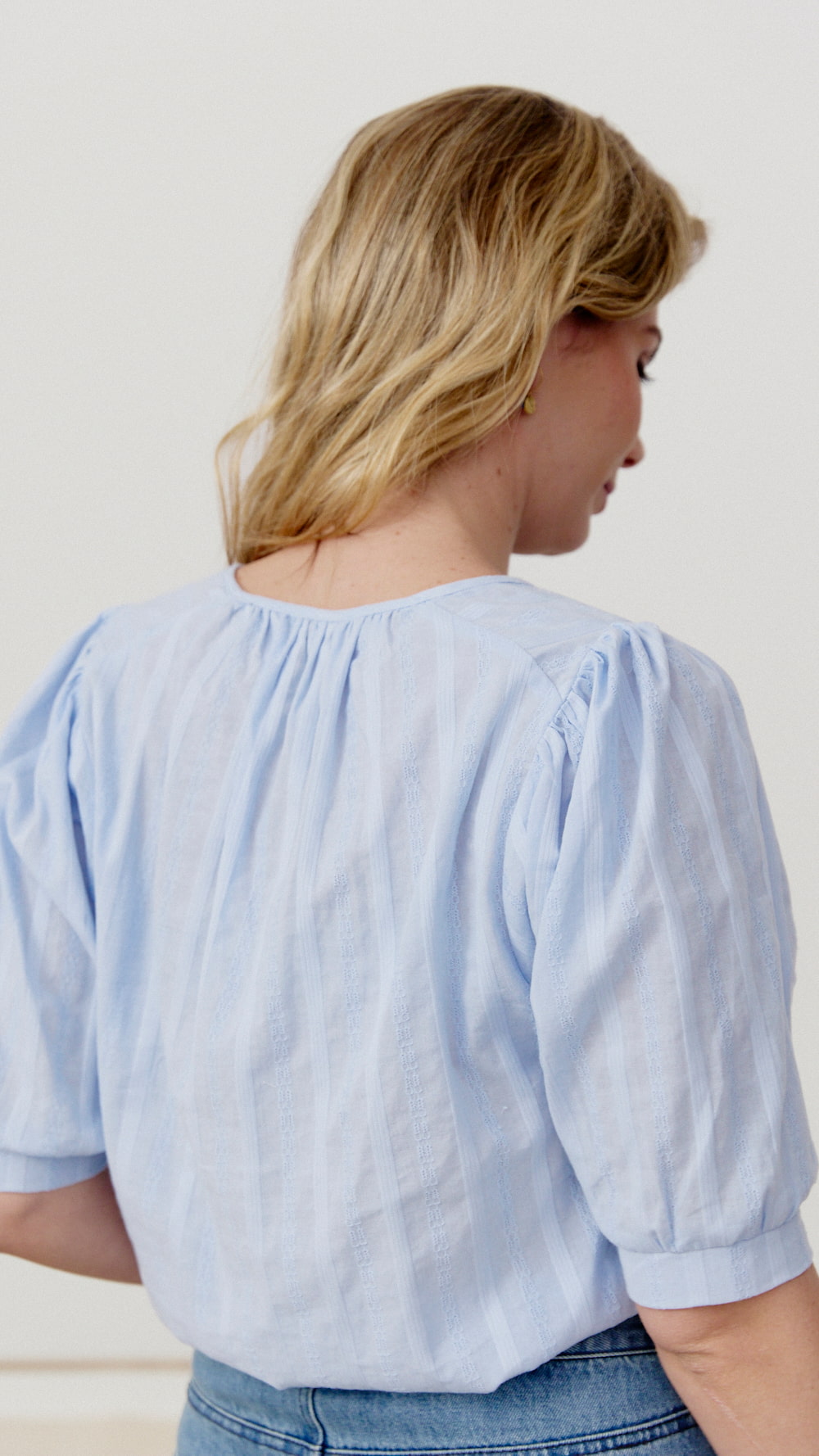 Camisa Eliset Celeste