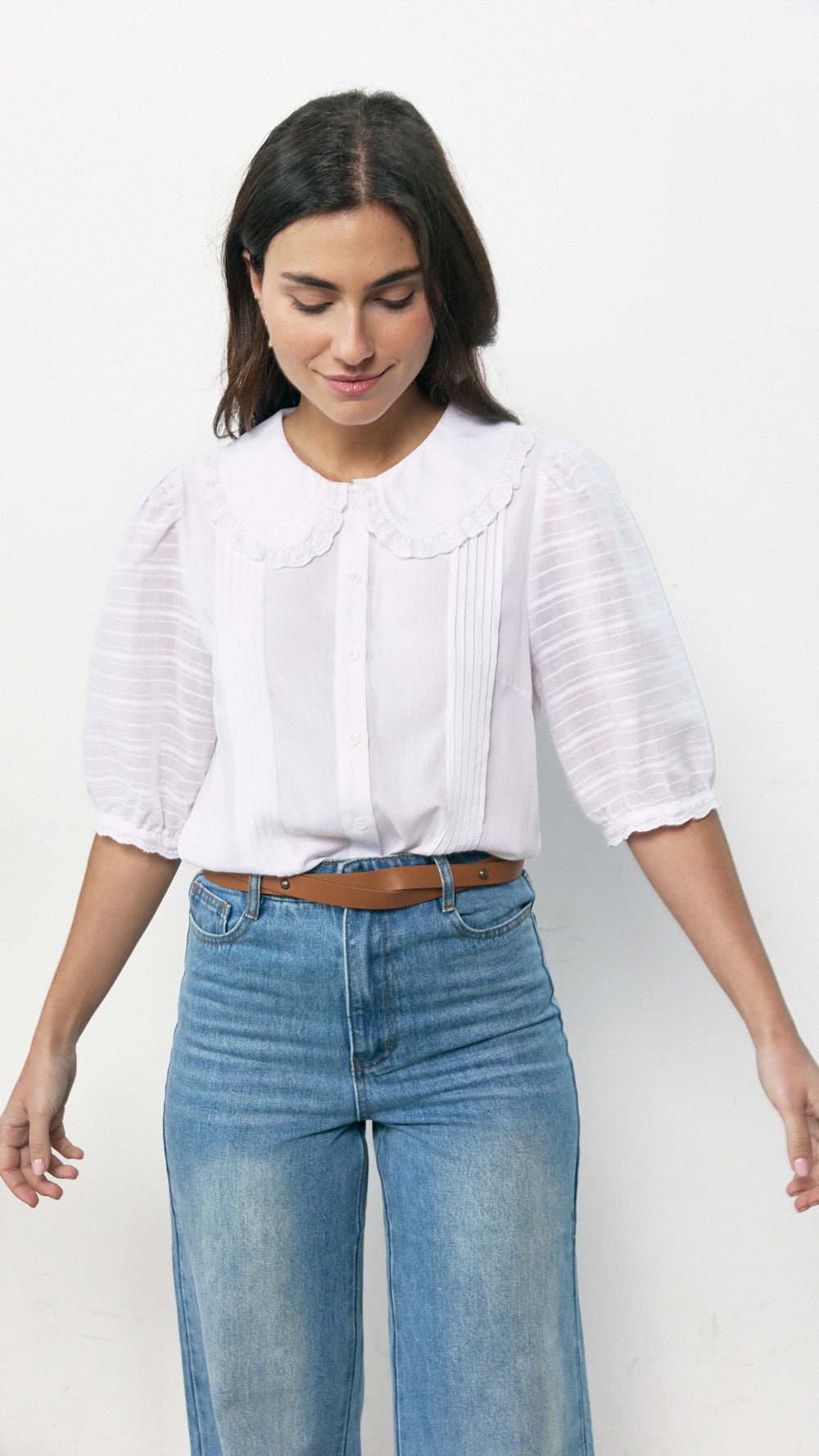 Camisa Fiorenza de Biscuit