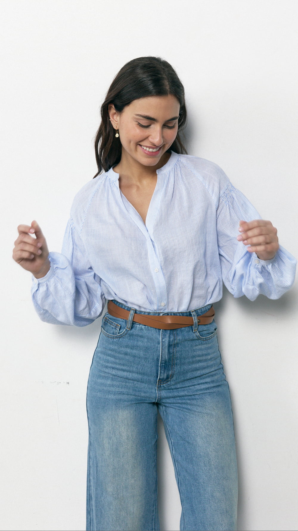 Camisa Mars Blue Lines