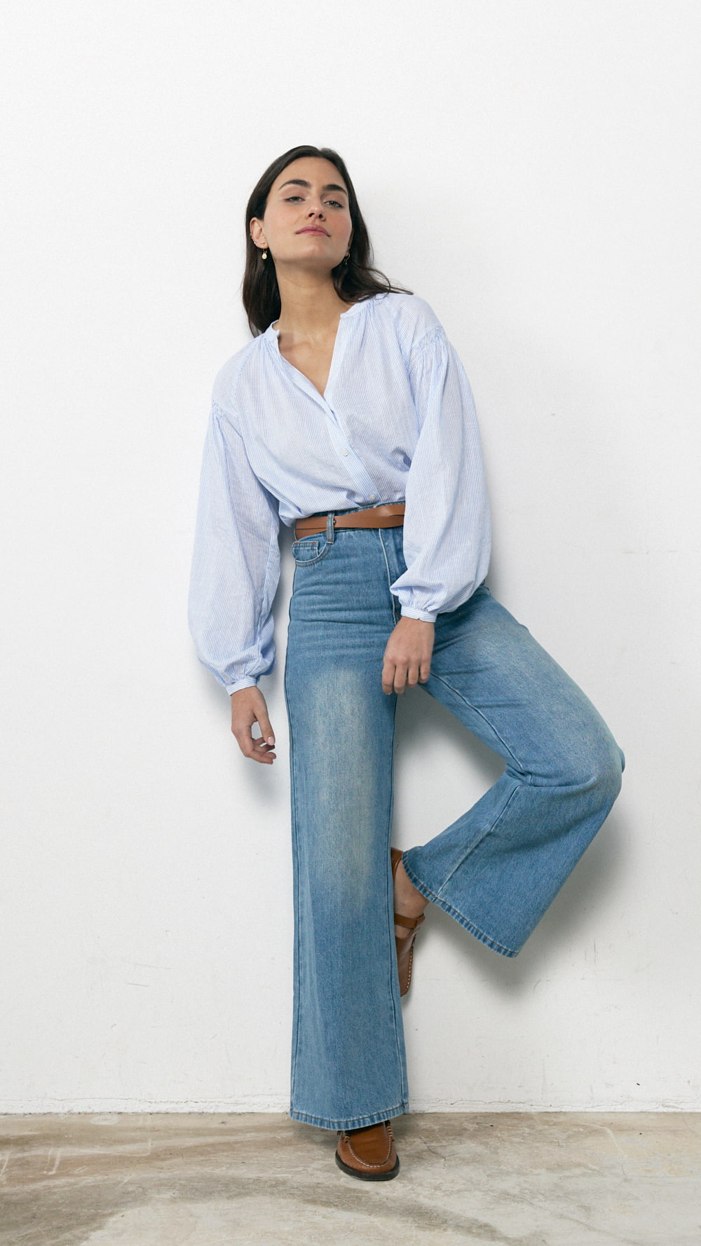 Camisa Mars Blue Lines