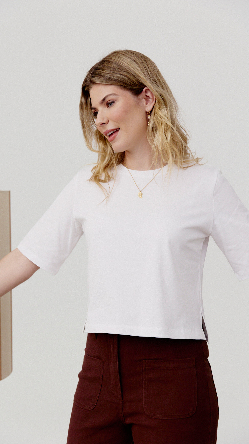 Camiseta Elm blanca de Biscuit