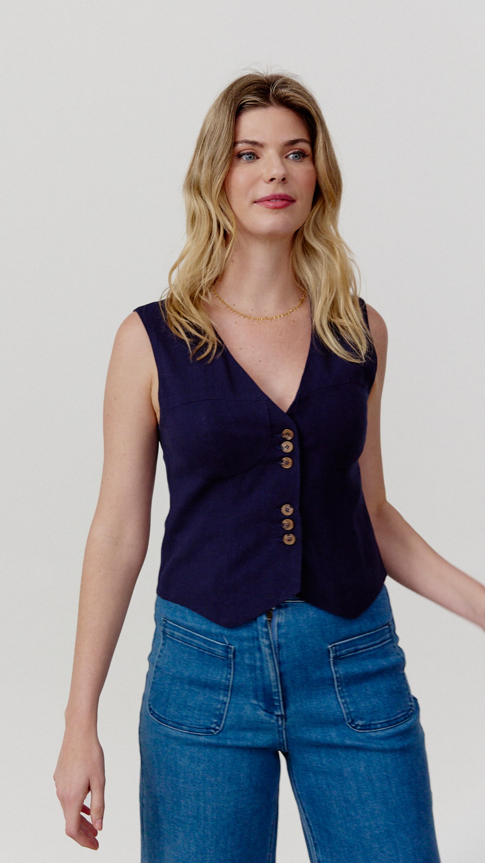 Chaleco Ash Navy