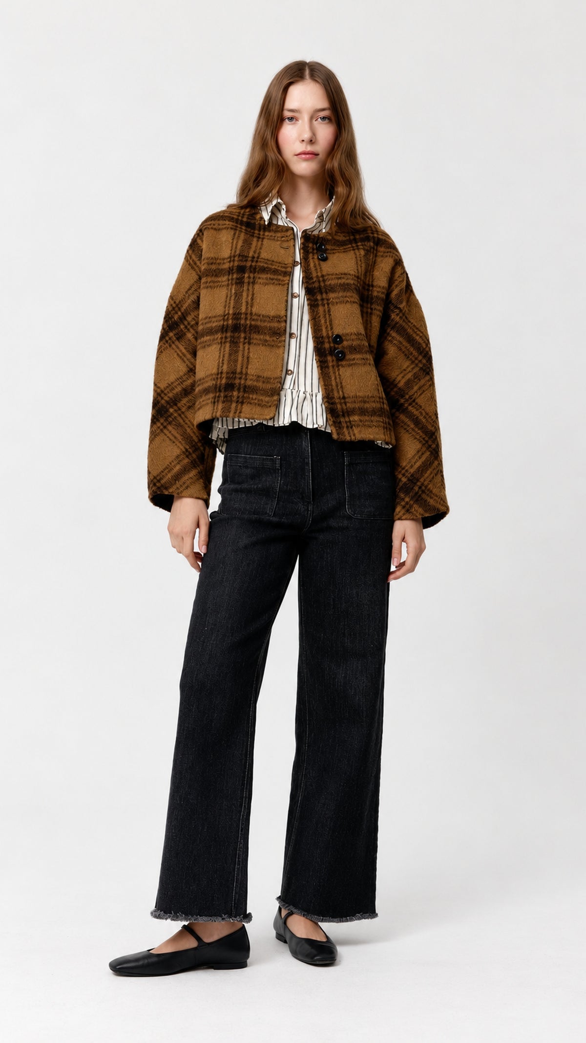 Chaqueta Ingrid Spice Check - vista 1