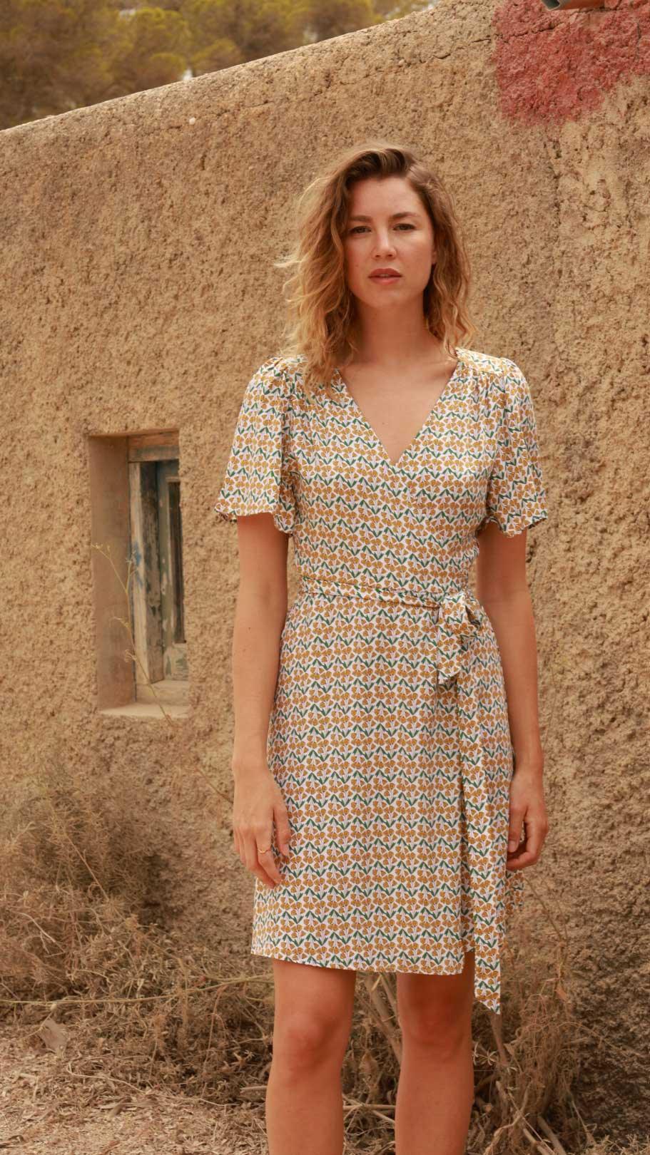 Cinzia - Vestido - biscuit