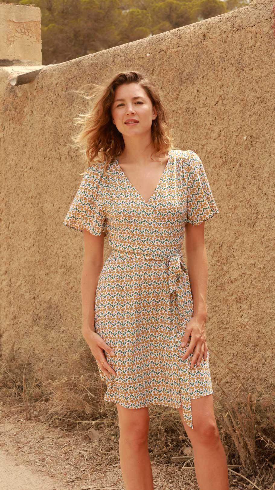 Cinzia - Vestido - biscuit