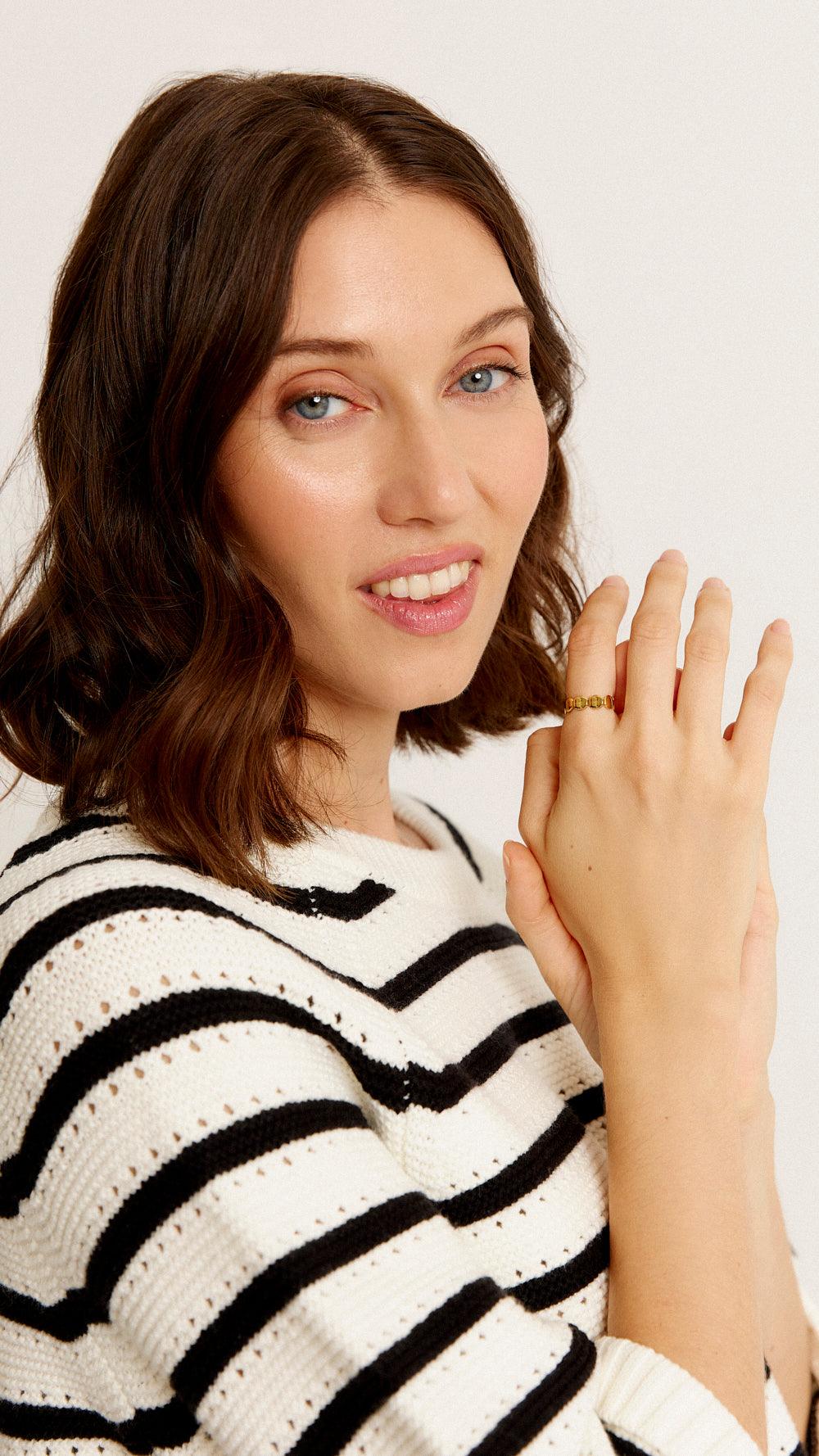 Circle Ring - Anillo - biscuit