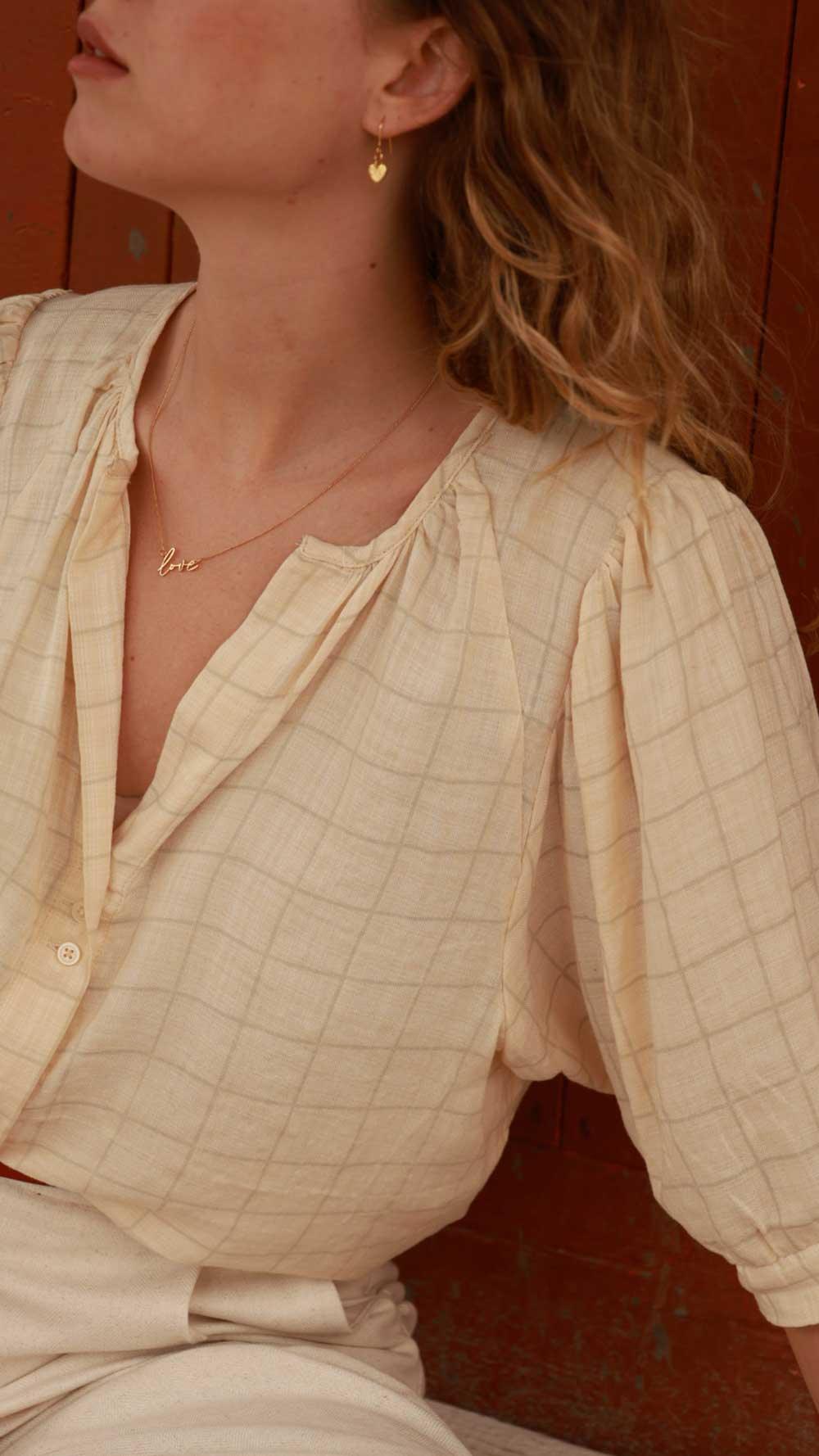 Eliset - Camisa - biscuit