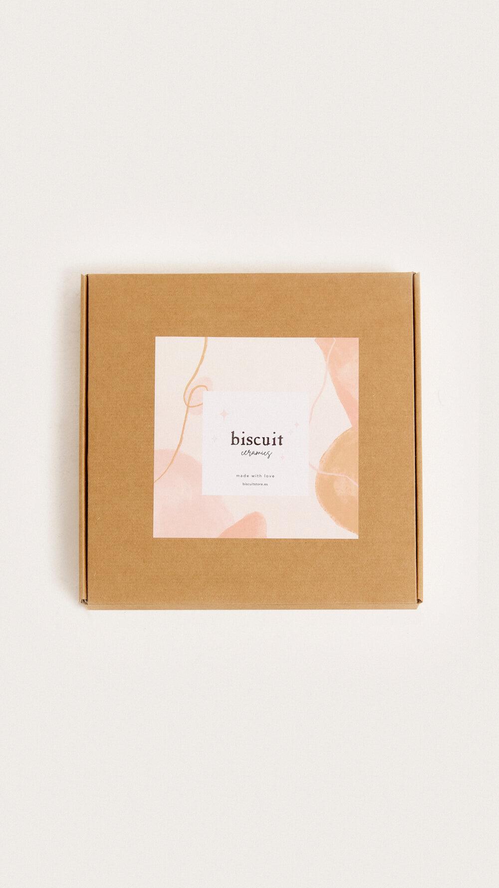 Flowerplate - Plato - biscuit