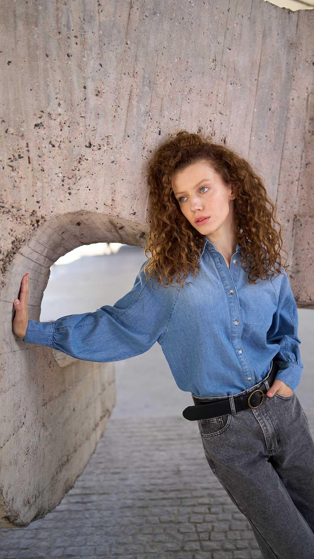 Halley - Camisa - biscuit