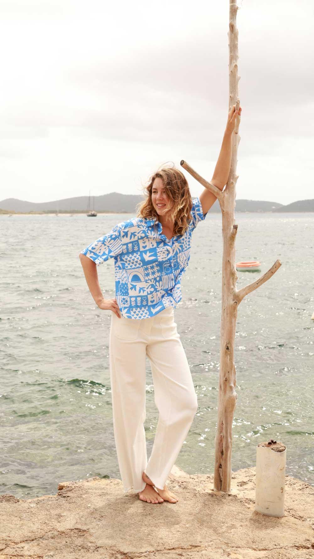 Laia - Camisa - biscuit