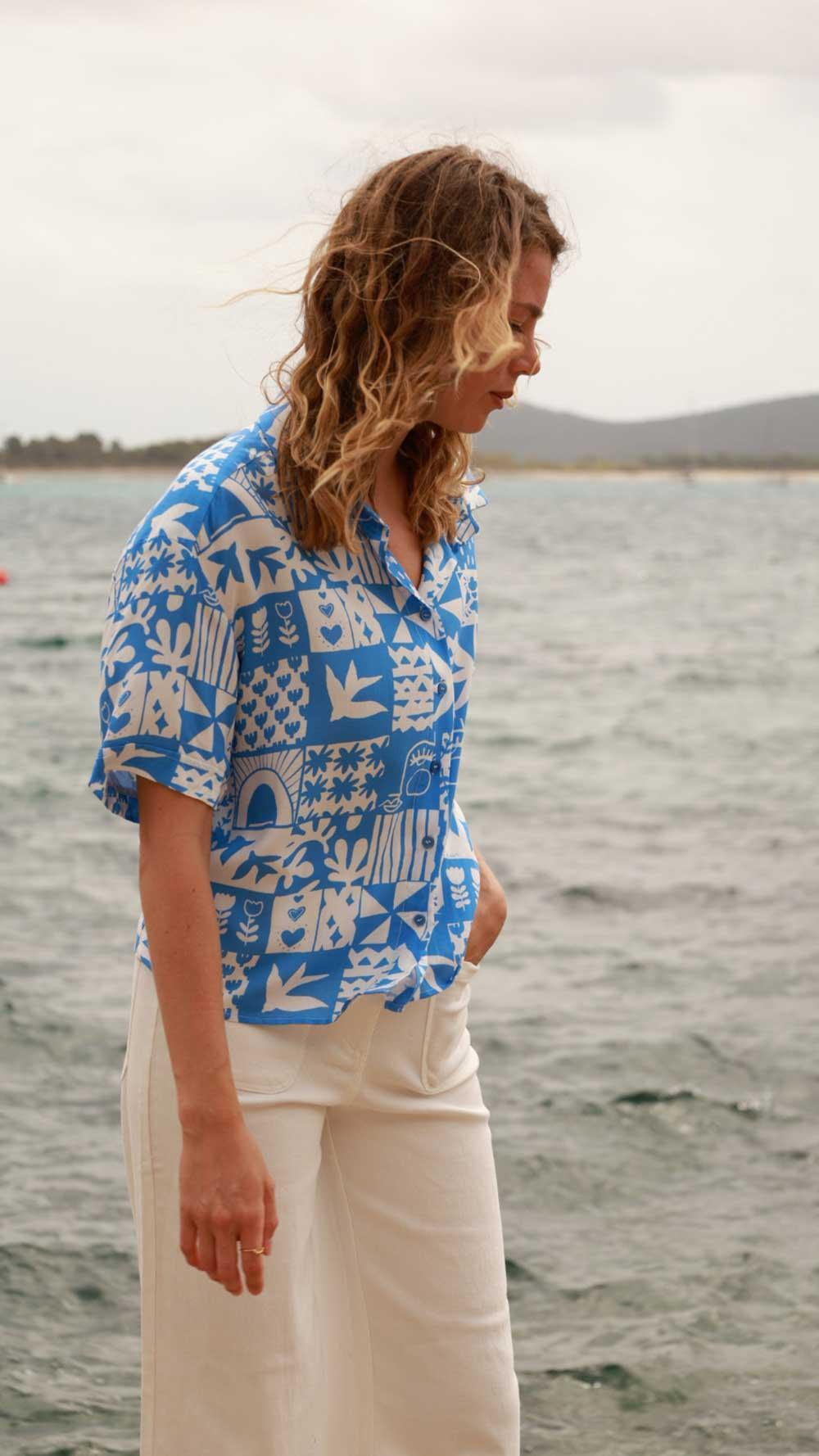 Laia - Camisa - biscuit