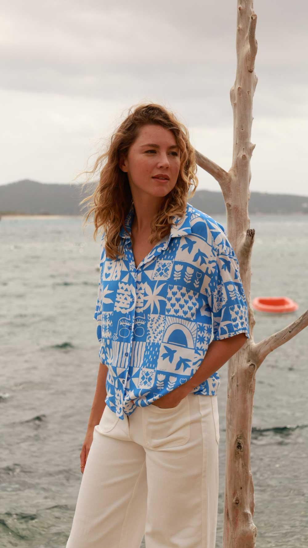 Laia - Camisa - biscuit