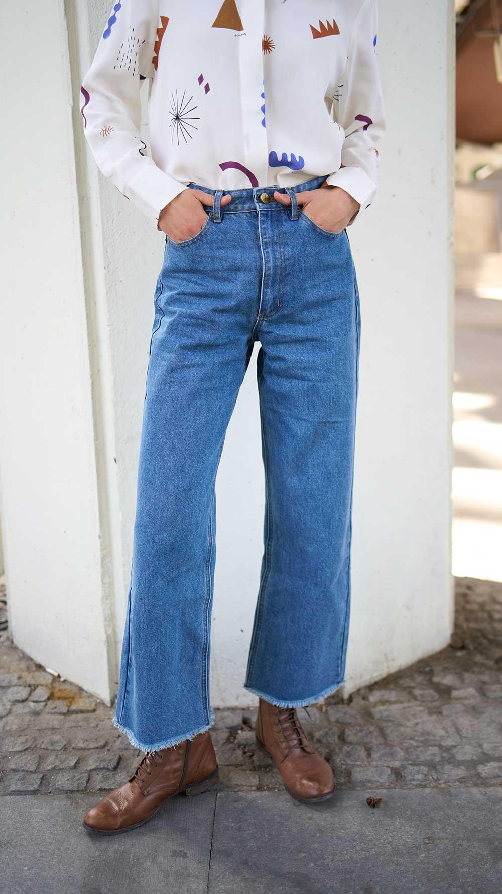 Mowie - Pantalon - biscuit