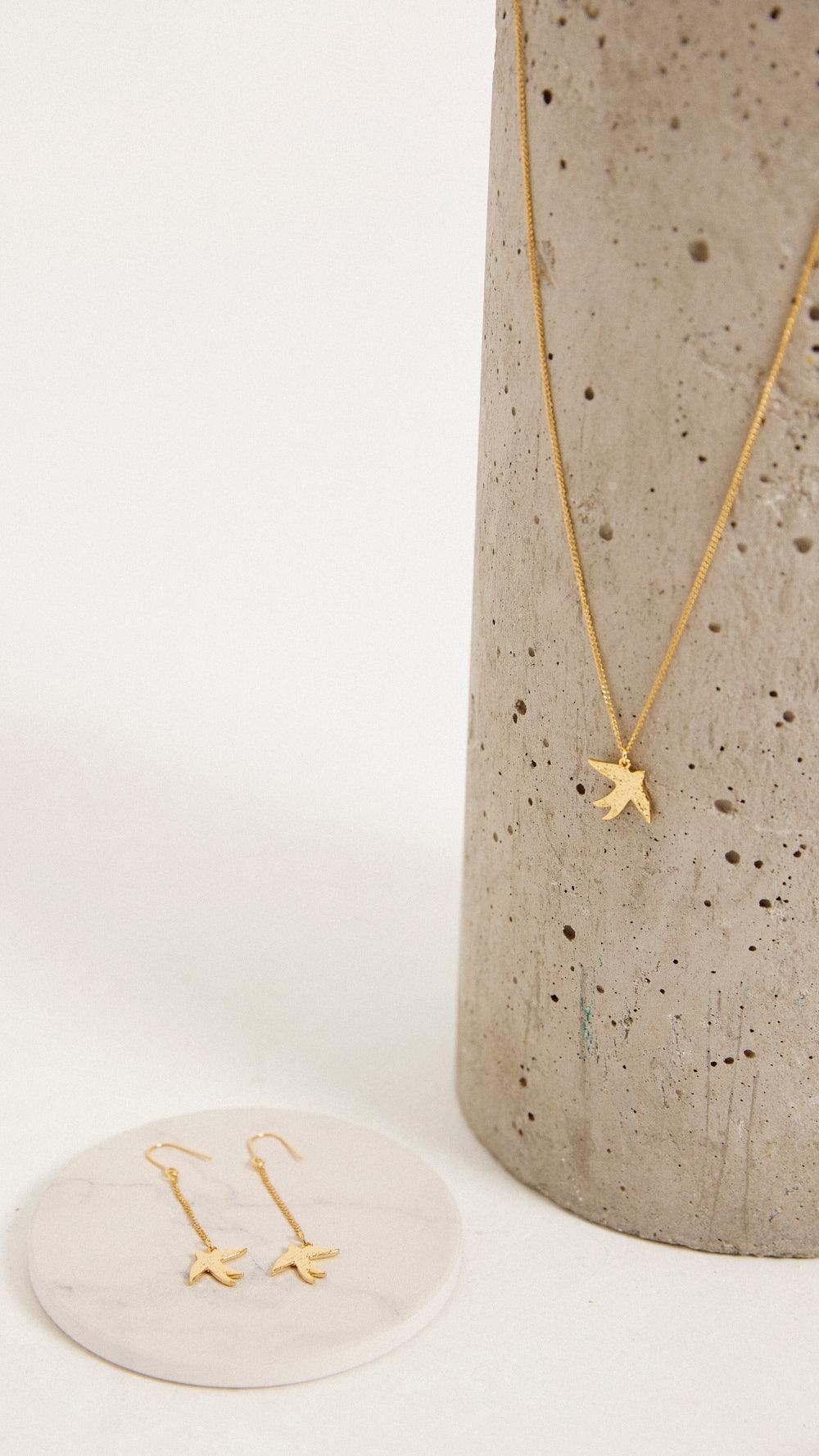 Pendientes Flybird - Pendiente - biscuit