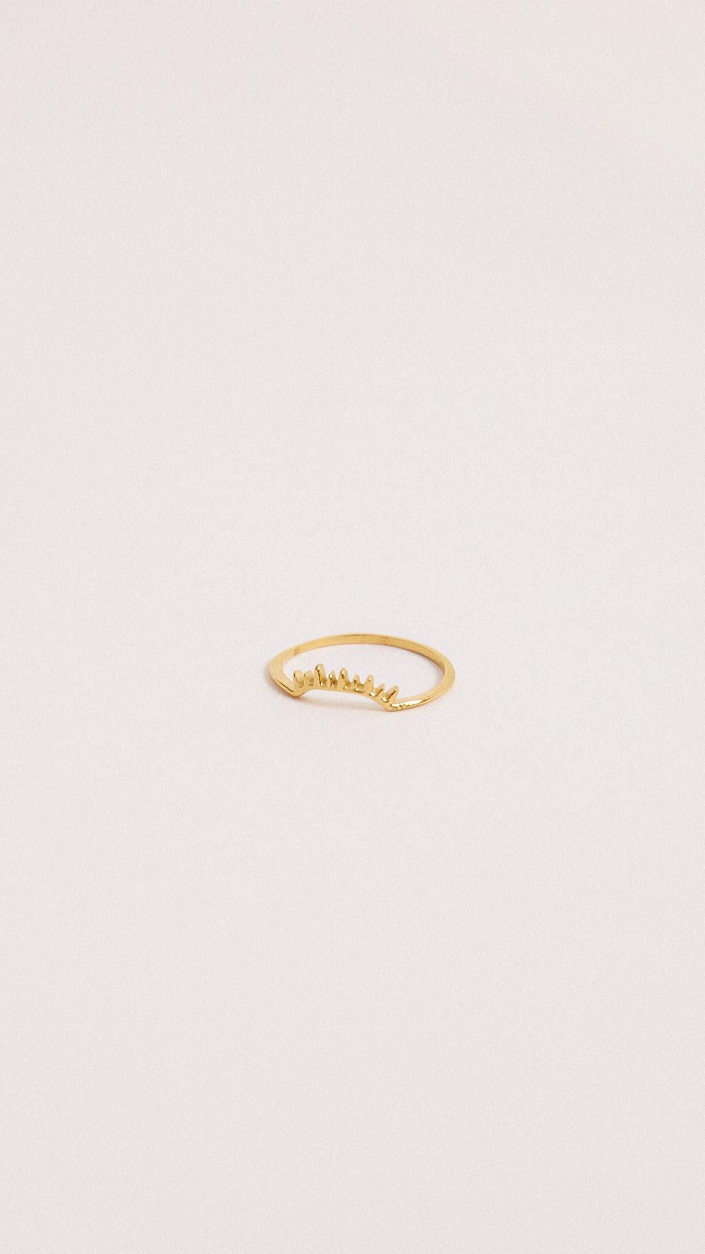 Sun Ring - Anillo - biscuit