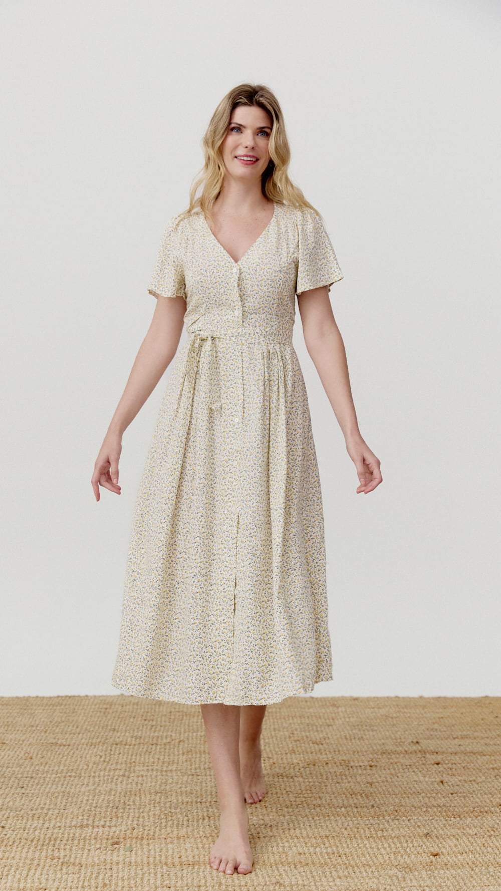 Vestido Grace Amarillo