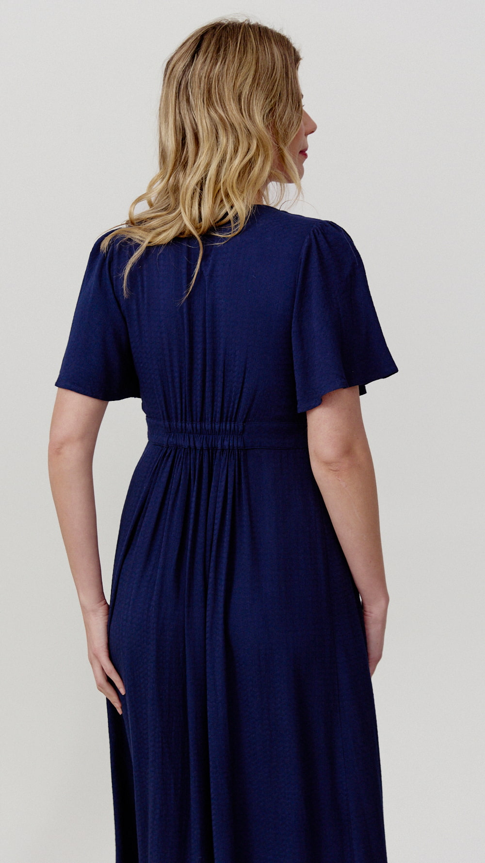Vestido Madge azul navy de Biscuit