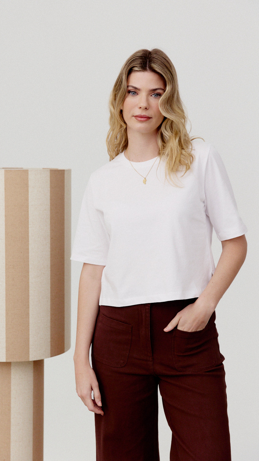 Camiseta Elm blanca de Biscuit