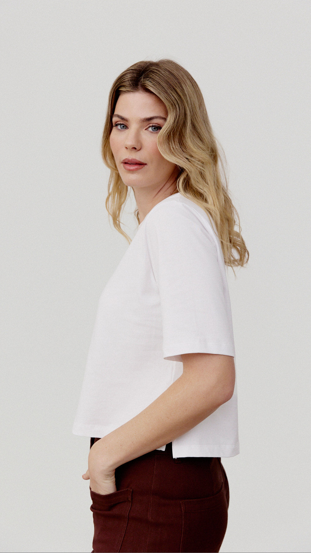 Camiseta Elm blanca de Biscuit