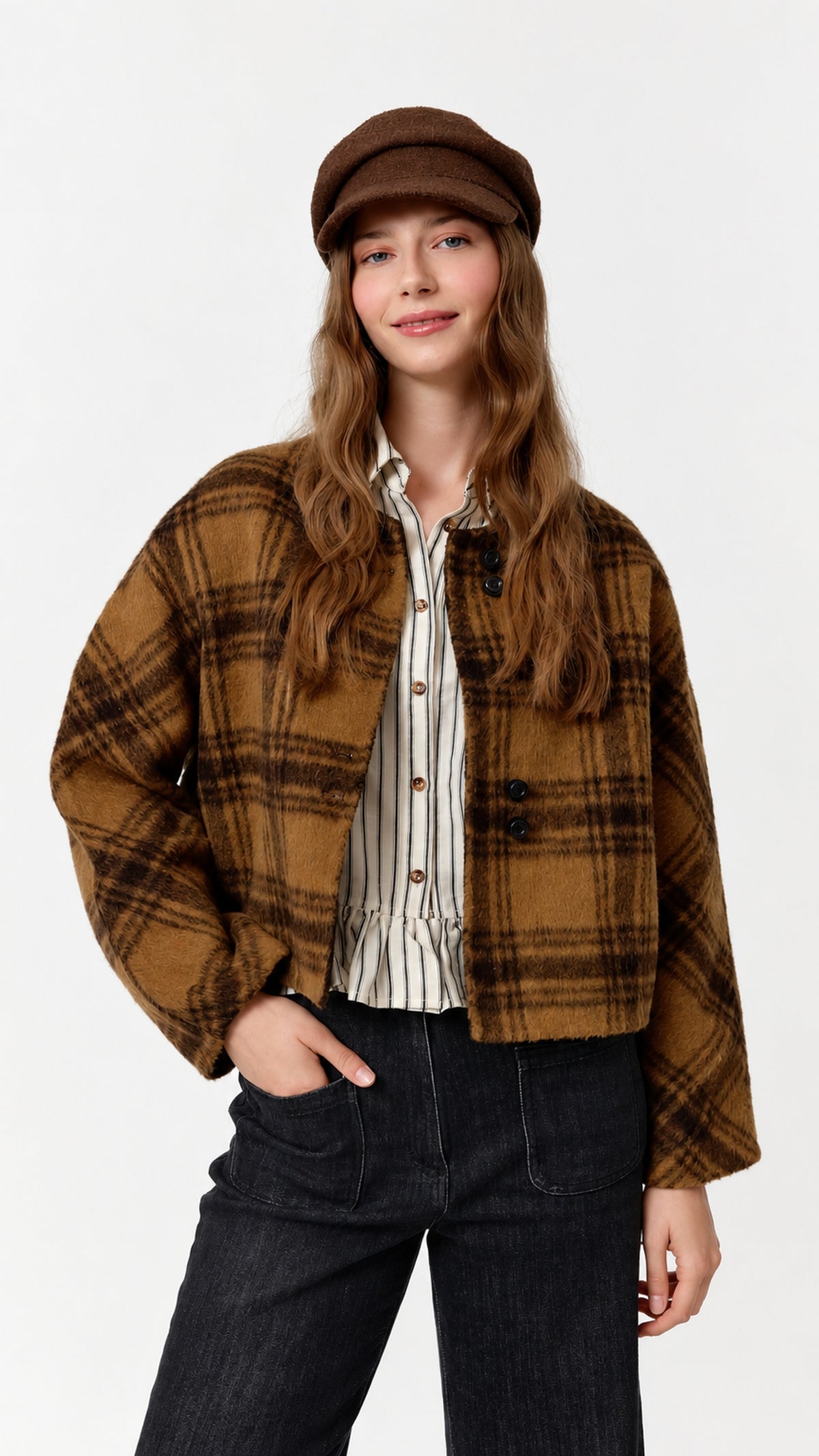 Chaqueta Ingrid Spice Check - vista 6