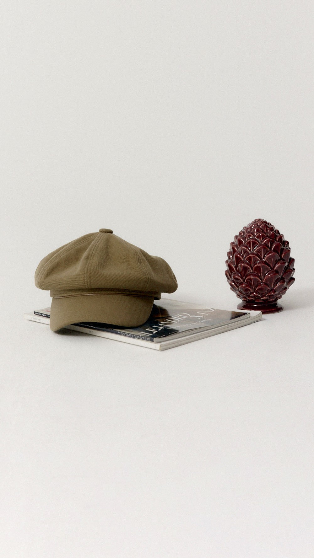 Gorra Ava Arena de Biscuit en composición de producto