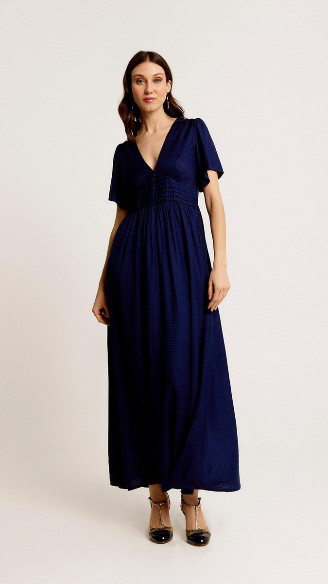 Milene • Vestido Largo • Biscuit • Colección Fiesta