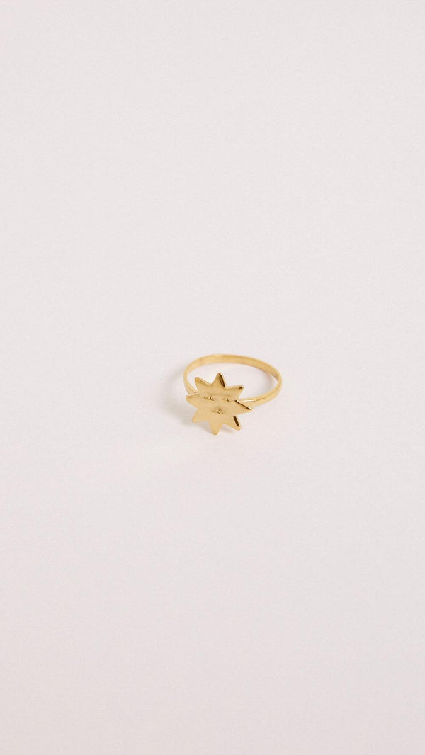 Stars Ring - Anillo - biscuit
