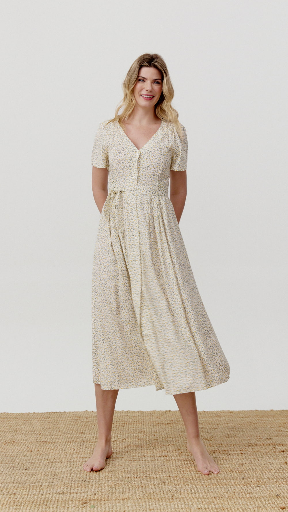 Vestido Grace Amarillo