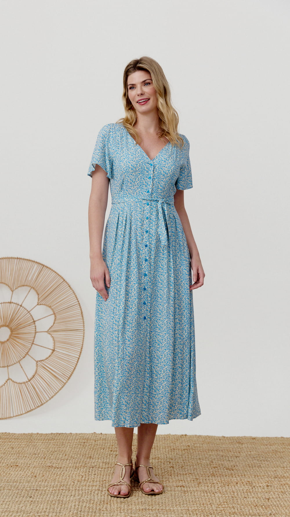 Vestido Grace Azul